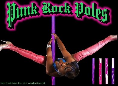 4198mNllpuL Dance Pole Hard Core Removable with Free Bottle