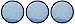 Hoover 304087001 WindTunnel Max Mult-Cyclonic Bagless Upright Washable Primary Blue Sponge Filter - 2 Genuine Filters