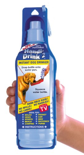 Dog Water Bottle Handi Drink Travel System 9 oz