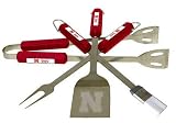 NCAA Nebraska Cornhuskers 4 Piece Barbecue Set