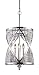 Elk Lighting 11234/4, Crystoria 4-Light Lantern in Polished Chrome