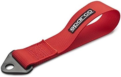 Red Tow Strap for Sparco
