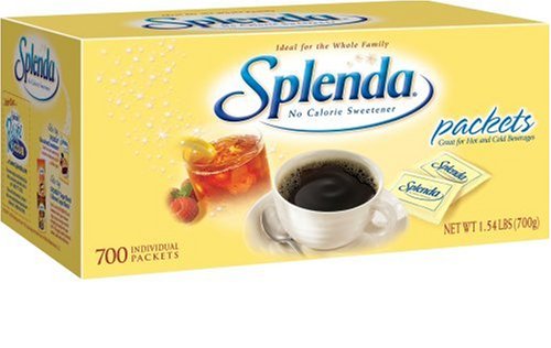 Splenda No Calorie Sweetener, Granular, Individual Packets, 700-Count Box
