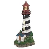 LIGHTHOUSE W/SOLAR LAMP
