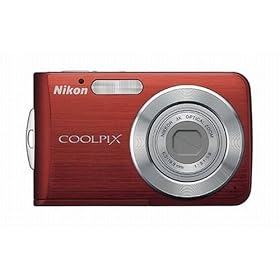 Nikon Coolpix S210 Digital Camera - Red  (8.0MP, 3x Optical Zoom) 2.5" LCD