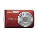 Nikon Coolpix S210 Digital Camera - Red  (8.0MP, 3x Optical Zoom) 2.5" LCD