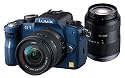 Panasonic デジタル一眼カメラ LUMIX (ルミックス) G1 Wレンズキット コンフォートブルー DMC-G1W-A
