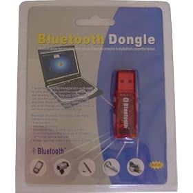Bluetooth Dongle V1.2 ~ 100 Meter 2.4ghz - RED