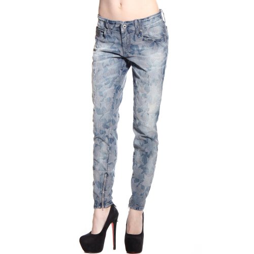 Diesel Women's Grupee-Zip Super Slim Skinny Leg Jean 0606M