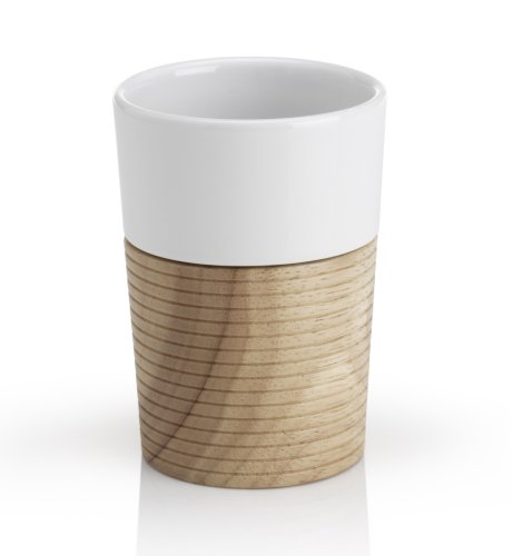 Wood & Ceramic Tumbler