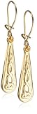 Image of 9ct Yellow Gold AME88855 Ladies Bomb Drop Earrings