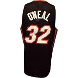 Shaquille O'Neal Autographed Miami Heat (Black #32) Jersey