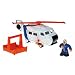 Toys : Fisher-Price GeoTrax Rail and Road System Helicopter