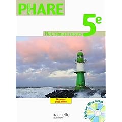 Phare Math�matiques 5e - Livre �l�ve - Format compact - Edition 2010