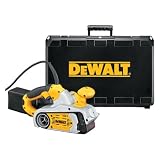 DEWALT DW433K Heavy Duty 8 Amp 3-Inch by 21-Inch Variable Speed Belt Sander Kit with Dust Canister and Case