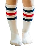 (Plus Nao) キッズソックス ベビーソックス 子供 キッズ ソックス 靴下 くつ下 くつした 子供ソックス ハイソックス 子供靴下 女の子用 男の子用 ボーダー 柄 シンプル おしゃれ 可愛い