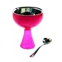 A di Alessi Big Love Ice Cream Bowl & Spoon, Pink, (AMMI01S F)