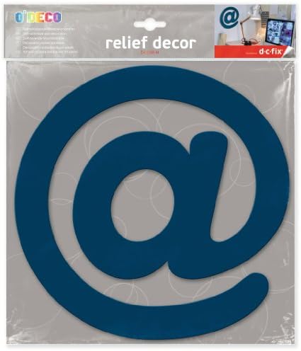 Self-Adhesive Home Office Decor Foam @ Decal Symbol Wall Sticker- Blue