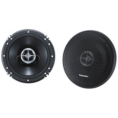 Panasonic Car Audio CJA1623U 160W Peak 6-1/2' 3-Way Speakers (Pair)