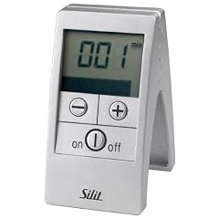 Silit Kurzzeitmesser il Tempo Kunststoff, verchromt, metallic-silber