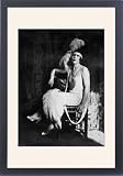Framed Prints of Young woman in a party dress, Italy from Mary Evans