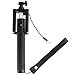 Selfie Stick by Schronic8482; With Premium Leather Strap, Ultra Compact 3-in-1 Built In Shutter, Battery Free Extendable Monopod for iPhone 6 / iPhone 6 Plus iPhone 5s 5c 4s 4, Samsung Galaxy S6/S6 Edge/S5/S4/ Note 5/4/3, LG G4 G3
