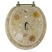 Magnolia Toilet Seats Magnolia 900 Round Shell Seahorse Toilet Seat - 900-SHELL-SEAHORSE