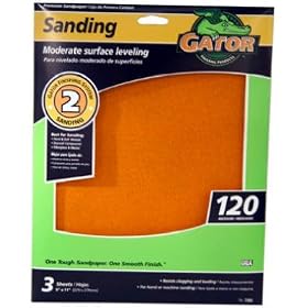 Ali #7263 3PK9x11 120G Sand Sheet