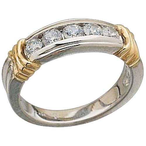 Click here for Men's Platinum and Gold Diamond Wedding Band prices