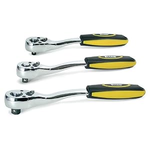 Titan 18025 3-Piece Quick-Release Offset Ratchet Set by 
