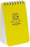 Rite in the Rain All-Weather Student Spiral Notebook, 3" x 5", 100 Pages