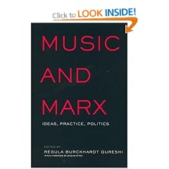 Music and Marx: Ideas, Practice, Politics