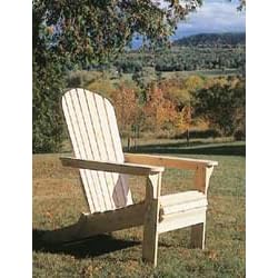 Old Adirondack - OA-198 - Adirondack Comfort Folding Chair - White Cedar - by Old Adirondack