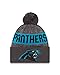 New Era NFL 2016 Graphite and Team Color Sport Knit Beanie, One Size
