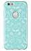 iPhone 6, DandyCase 2in1 Hybrid High Impact Hard Mint Green & White Flower Pattern + Silicone Case Cover for Apple iPhone 6 (4.7