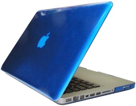 JumblebayTransparent Crystal hard case cover Shell - Gloss Dark Blue for MacBook Pro 13" 13.3"