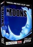 Moon EPS Vector Sign Clipart Moons