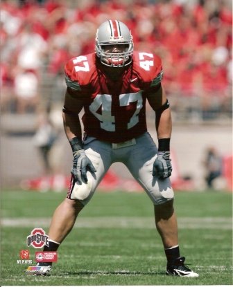 A.J. Hawk Ohio State 8x10 Photo