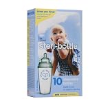 Steribottle Ready to Use Disposable Baby Bottles, 10 Count ~ Steribottle