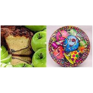 Granny Smith Apple 8" Coffee Cake Party Gift Tin by Coffee Cake
