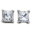4-Prong Stud Earrings
