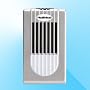 NEW MODEL HOME IONISER AIR PURIFIER & TRENDY BLUE LED NIGHT LIGHT PIEZO CERAMIC TECHNOLOGY HELPS WITH HAY FEVER