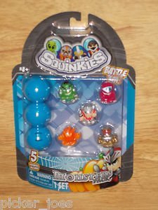 Squinkies Monsters Pack 5 Character Set
