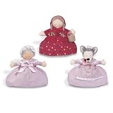 Little Red Riding Hood / Grandmother / Wolf Fancy Prancy Topsy Turvy Doll 10"