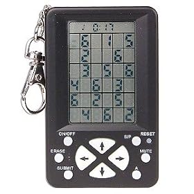 Sudoku Game Keychain (Black) by