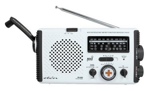 American Red Cross FR400 Emergency Radio, White