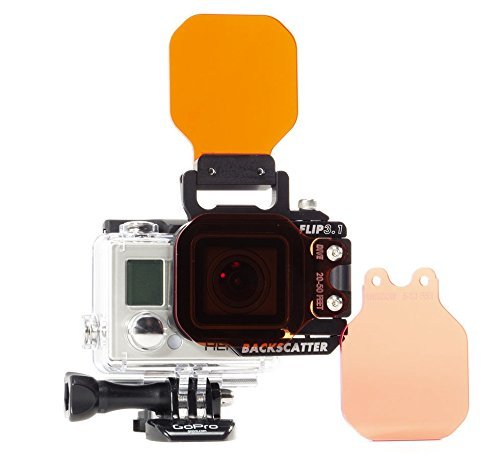 FLIP3.1 COMBO with Side & Top Flip, Shallow, Dive & Deep Filters for GoPro Hero3/3+ & Hero 4