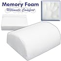Contoured Memory Foam Lumbar Support Cushion