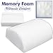 Contoured Memory Foam Lumbar Support Cushion