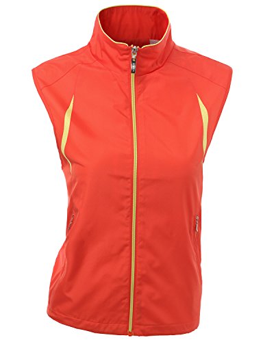 Xpril Women's All Weather Proof Comfortable Wear Loose Fit Zipup Vest